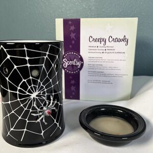 Scentsy‎ “Creepy Crawly” Halloween Spider Wax Warmer with Box